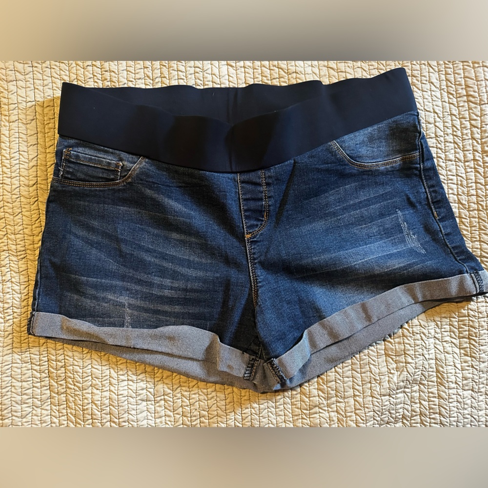 Maternity Denim Shorts size XL